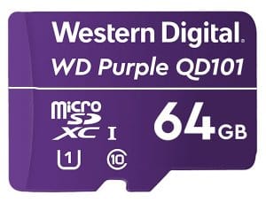 MicroSDHC 64ГБ, Class 10 UHS 1 (WDD064G1P0C)